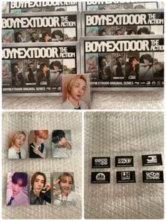 BOYNEXTDOOR THE ACTION CD ステッカートレカセット