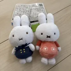 ミッフィー タイトーくじ Ｄ賞 マスコットバッジ ぬいぐるみ キーホルダー
