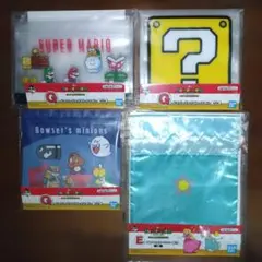 1番くじ　スーパーマリオ キャラクターコレクション 4点セット