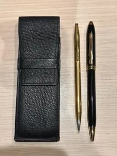 Parker パーカー ボールペン シャープペンシル ペンケース ヌメ革 
