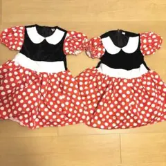 ミニー コスプレ ハロウィン ディズニー 姉妹 おそろい 90 100