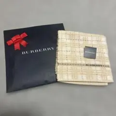 BURBERRY チェック柄 タオルハンカチ