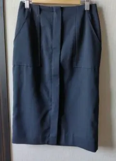 GREEN LABEL RELAXING ネイビー タイトスカート 36