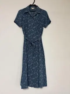 昭和レトロワンピース　BURNISH キャミソール付き　古着