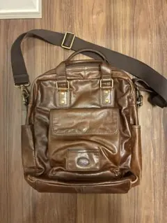 fossil レザー ショルダーバッグのサムネイル