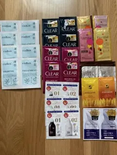 ヘアケア・シャンプー サンプルセット・ノンシリコン・CLEAR