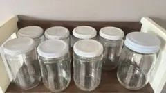ガラス 空瓶　保存容器　8個 まとめ売り
