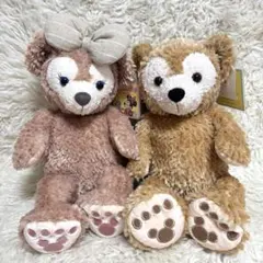 ❤️新品・未使用・タグ付き❤️ダッフィー＆シェリーメイ ぬいぐるみセット❤️