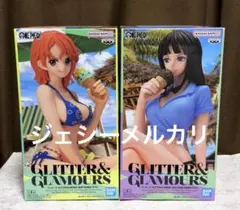 ワンピース GLITTER&GLAMOURS ナミ ロビン フィギュア 新品のサムネイル
