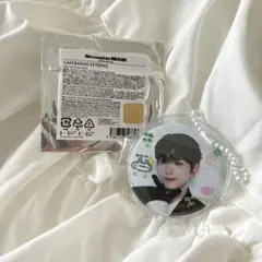 &TEAM HARUA SecondtoNONE 缶バッジキーリング