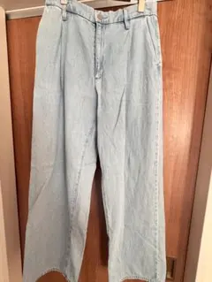 UNIQLO ドレープデニムタックパンツ　Mサイズ