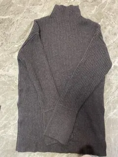 Mila Owen フレア袖 横スリット　リブニット