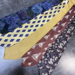 ビジネス&カジュアル用 ネクタイ 5本セット まとめ売り【お得な価格】