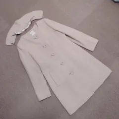 KUMIKYOKU　クミキョク　やわらか 羊毛 アンゴラ混　2WAY コート　M