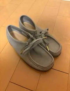 CLARKS ORIGINALS グレー ローファーのサムネイル
