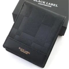 ☆新品☆箱付☆ブラックレーベル・クレストブリッジ エンボスチェック 折り財布☆のサムネイル
