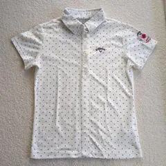 Callaway ドット柄 ポロシャツ M