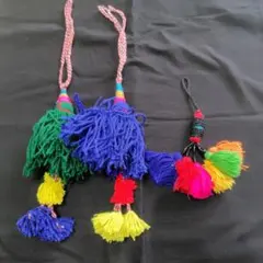 ベリーダンス FCBD タッセル 3点セット トライバル 髪飾り ヒップスカーフ