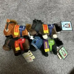 た*ろ様 サラブレッドコレクション　ぬいぐるみ　4点セット
