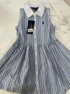 Polo Ralph Lauren ストライプ ノースリーブワンピース
