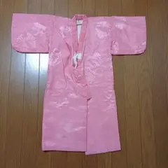 ベビー着物 ピンク 菊模様 和装　ディズニー