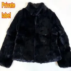 Private label ファー コート ジャケット リアルファー 毛皮