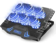 ノートパソコン冷却パッド 冷却台 6つ冷却ファン搭載のサムネイル