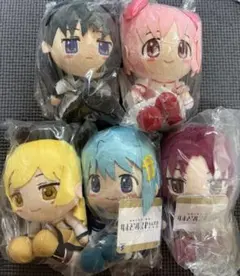 まどマギ ぬいぐるみ お手玉ぬいぐるみ まどか ほむら マミ さやか 杏子 ぬい
