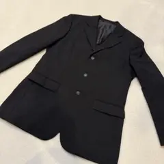 コムサメン　ブラック ビジネススーツジャケット