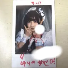 宇野ゆり コメありチェキ メイド服 - メルカリ
