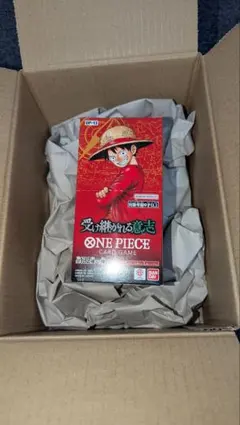 受け継がれる意志1BOX テープ付きONE PIECE カードゲーム プレバン産