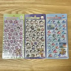 ボンボンドロップシール 和柄 桜 お相撲さん 富士山 ※新品 未開封 正規品