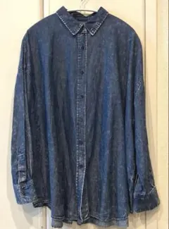 JEANASIS デニムシャツ インディゴブルーシャツ