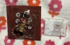 鬼滅の刃　つながるアクリルスタンド　憎珀天、お楽しみくじアクリルチャーム憎珀天