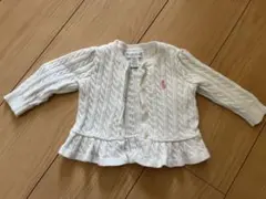 Ralph Lauren ホワイト カーディガン 6M