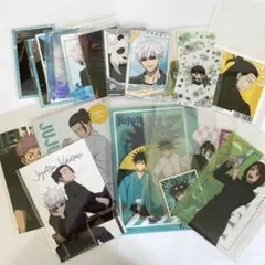 呪術廻戦 カード・シール・ステッカー・ブロマイド・クリアファイル　23点セット