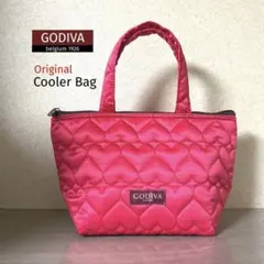 GODIVA／ゴディバ・オリジナル保冷バッグ／ ハートキルティング／未使用品のサムネイル
