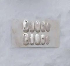 マグネットネイル ネイルチップ ワンカラーネイル