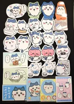 ちいかわ ハチワレ シール ステッカーセット ナガノ ちいかわマーケット