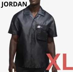 NIKEジョーダンエンジニアードY2K半袖オープンカラーシャツJORDAN黒XLのサムネイル