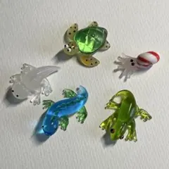 ガラス細工　ミニチェア