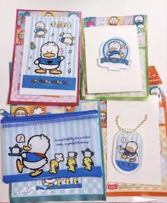 【ペックルセット】サンリオ 懐かしキャラMIX シールアクキーアクスタポーチ