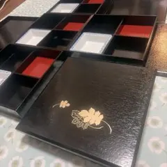 松花堂弁当箱 漆器 陶器中子付き 竹すのこセット 新品 - メルカリ