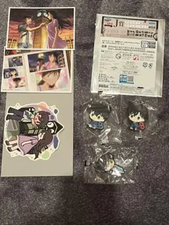 匿名配送　名探偵コナン　ブロマイド　ステッカー　ラバーキーホルダー　セット