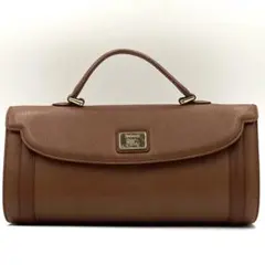 【超人気】 バーバリー ハンドバッグ ノバチェック シャドーホース レザー