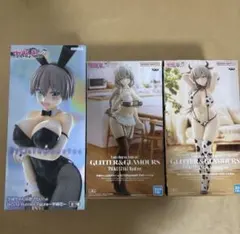 宇崎ちゃんは遊びたい！ω フィギュア　3点