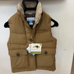Columbia ダウンベスト ブラウン