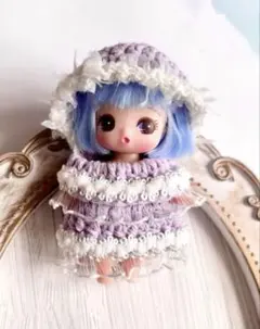ハンドメイド ぷちリカちゃんサイズ お洋服 アウトフィット 3点 +