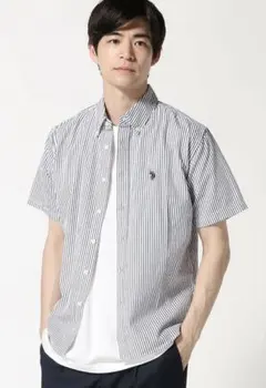 POLO ストライプシャツ