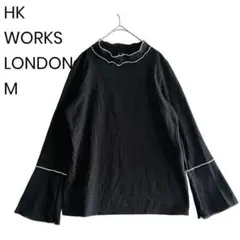 【HKWORKSLONDON】長袖カットソー カジュアル M 黒 1510のサムネイル